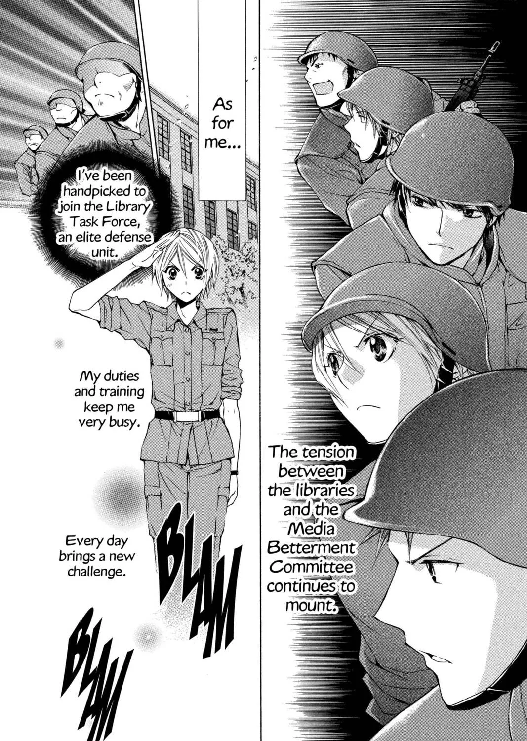 Read Library Wars: Love & War chapter 5 image 12 on Lezhin