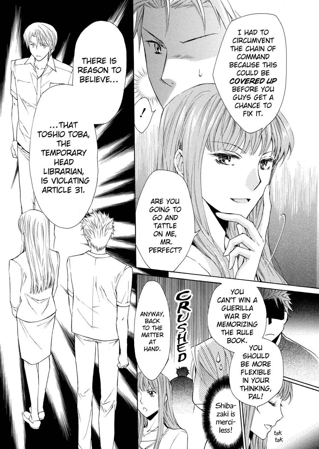 Read Library Wars: Love & War chapter 5 image 46 on Lezhin