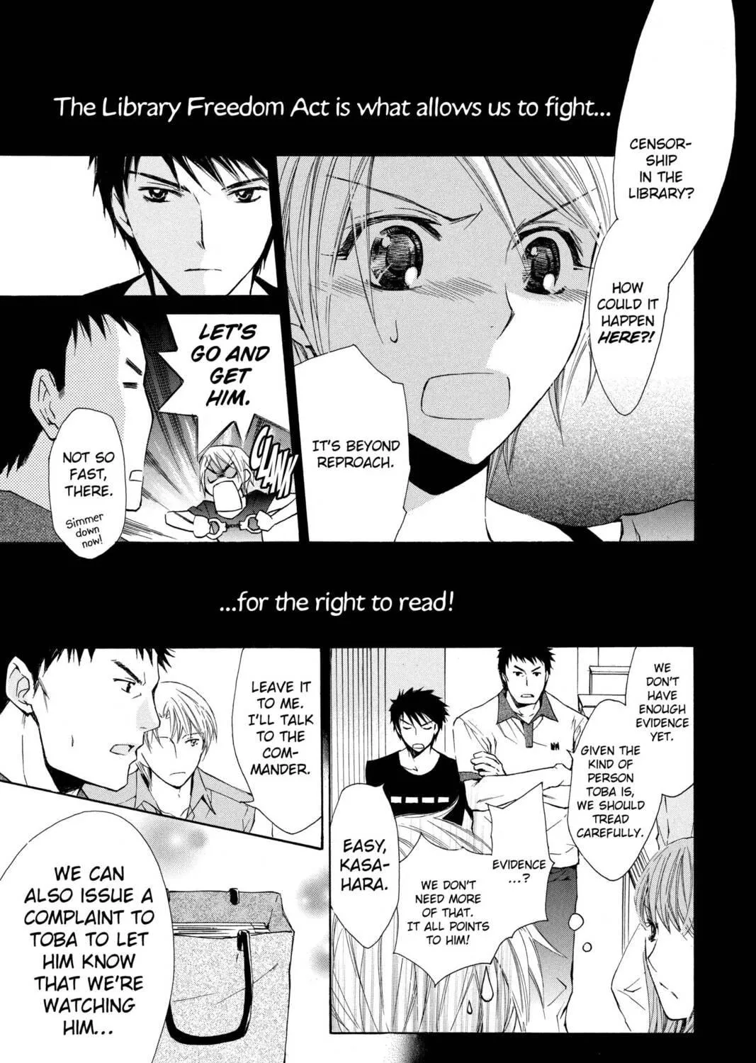 Read Library Wars: Love & War chapter 5 image 52 on Lezhin