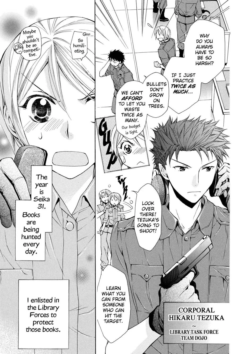 Read Library Wars: Love & War chapter 5 image 8 on Lezhin