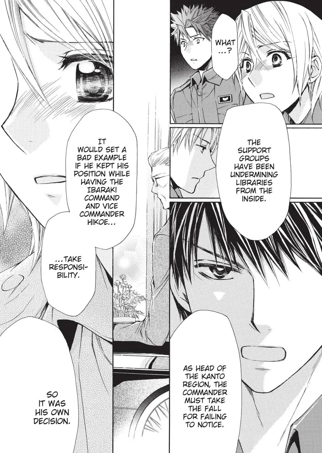 Read Library Wars: Love & War chapter 52 image 54 on Lezhin