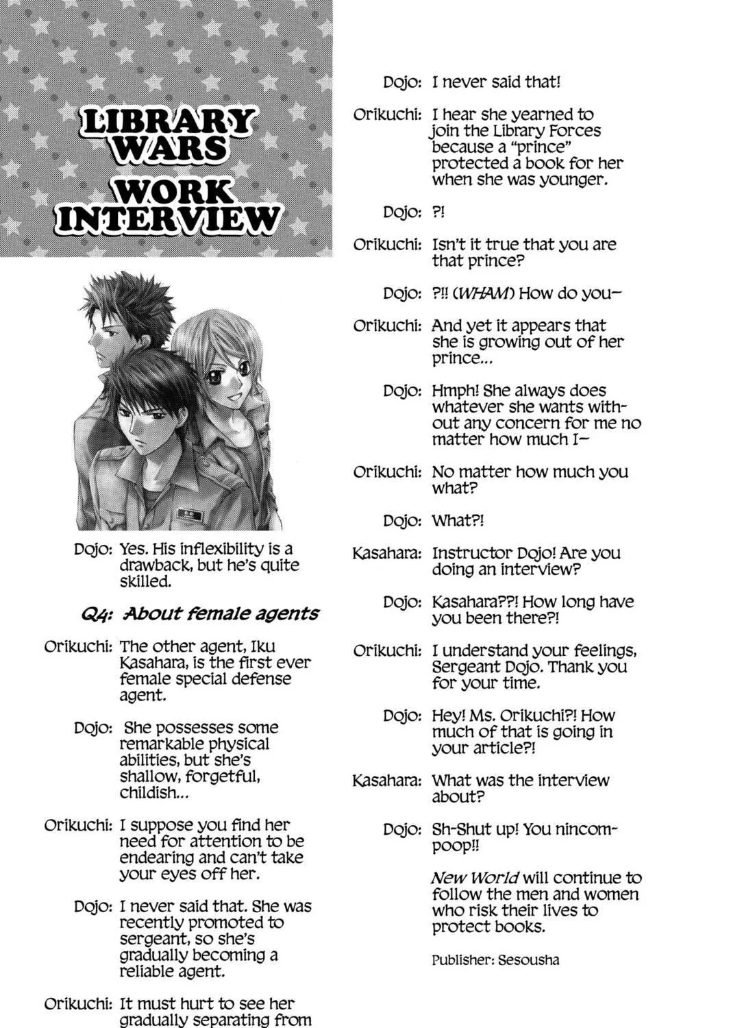 Read Library Wars: Love & War chapter 53.5 image 40 on Lezhin