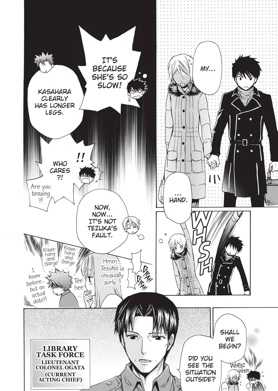 Read Library Wars: Love & War chapter 55 image 14 on Lezhin