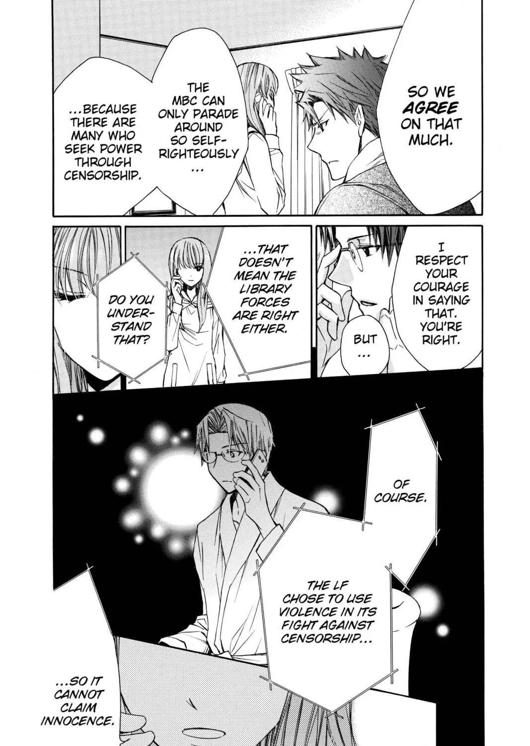 Read Library Wars: Love & War chapter 57 image 56 on Lezhin