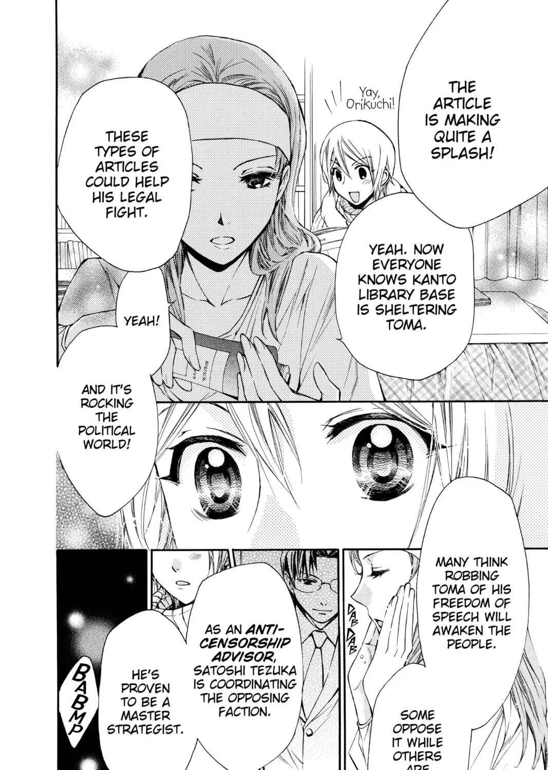 Read Library Wars: Love & War chapter 59 image 14 on Lezhin