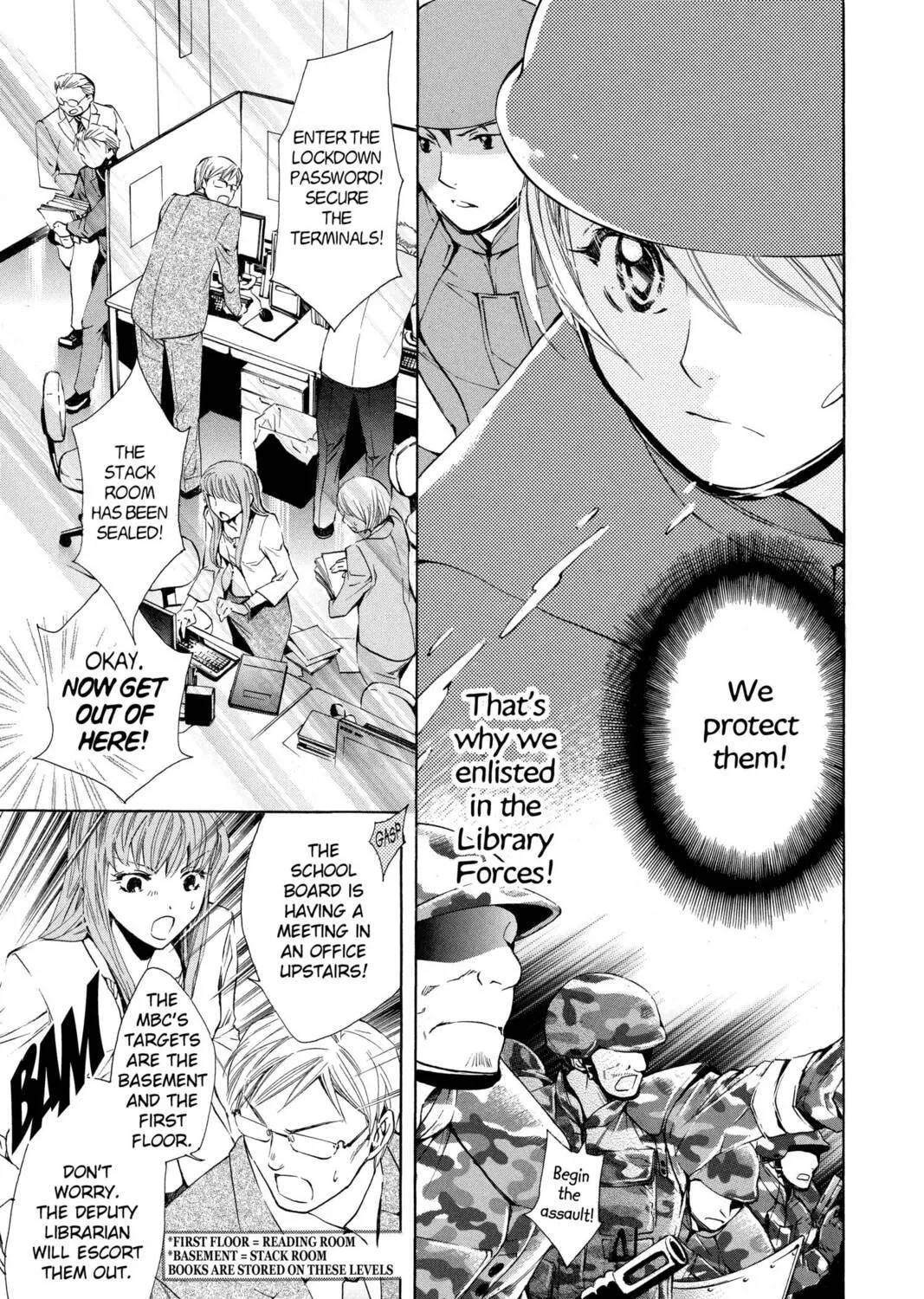 Read Library Wars: Love & War chapter 6 image 18 on Lezhin