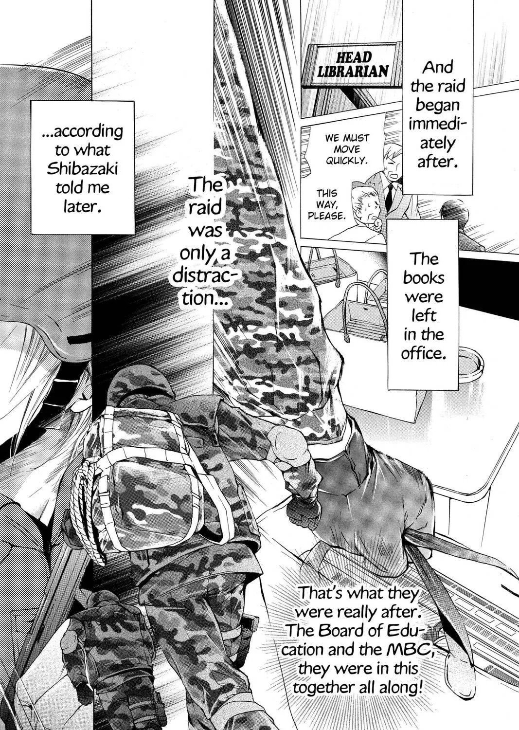 Read Library Wars: Love & War chapter 6 image 28 on Lezhin