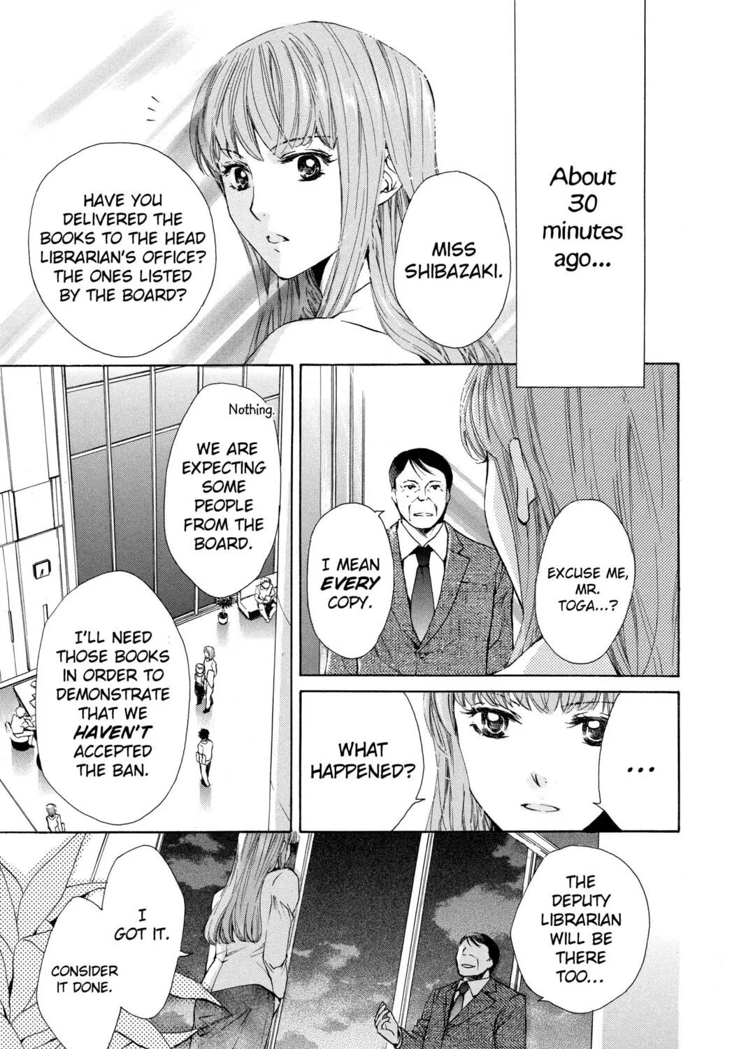 Read Library Wars: Love & War chapter 6 image 6 on Lezhin