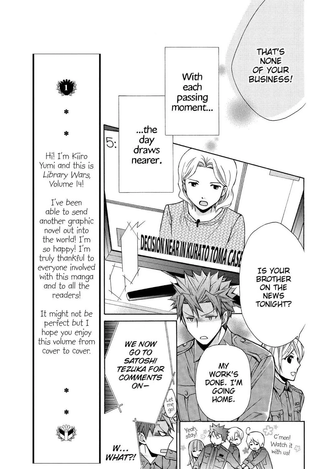 Read Library Wars: Love & War chapter 64 image 16 on Lezhin
