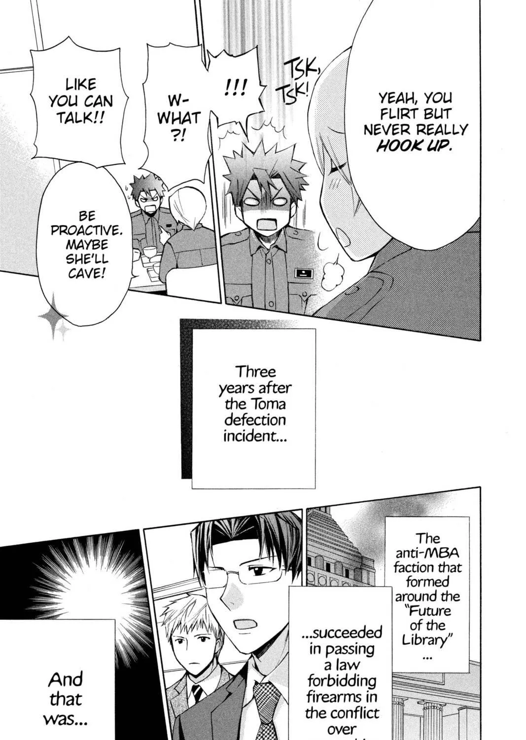 Read Library Wars: Love & War chapter 73 image 78 on Lezhin