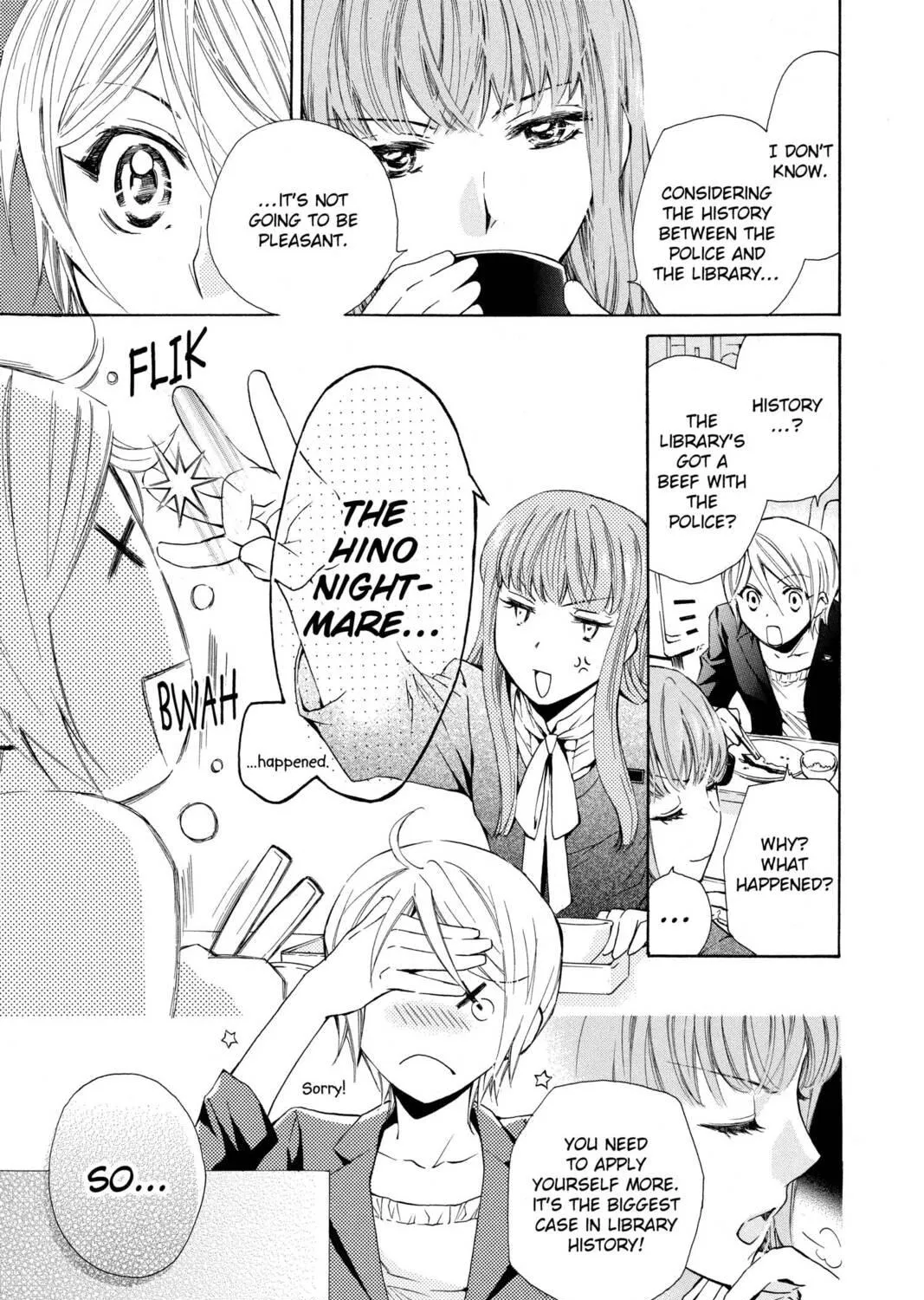 Read Library Wars: Love & War chapter 8 image 4 on Lezhin