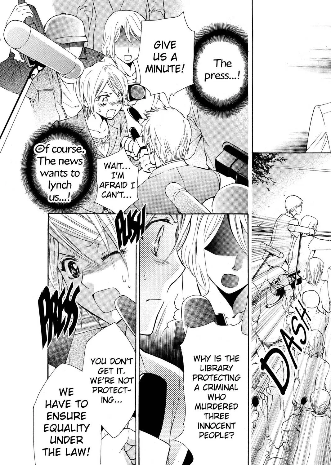 Read Library Wars: Love & War chapter 8 image 44 on Lezhin