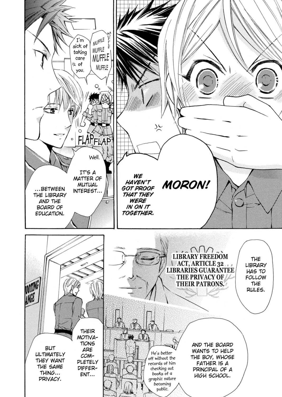 Read Library Wars: Love & War chapter 9 image 6 on Lezhin