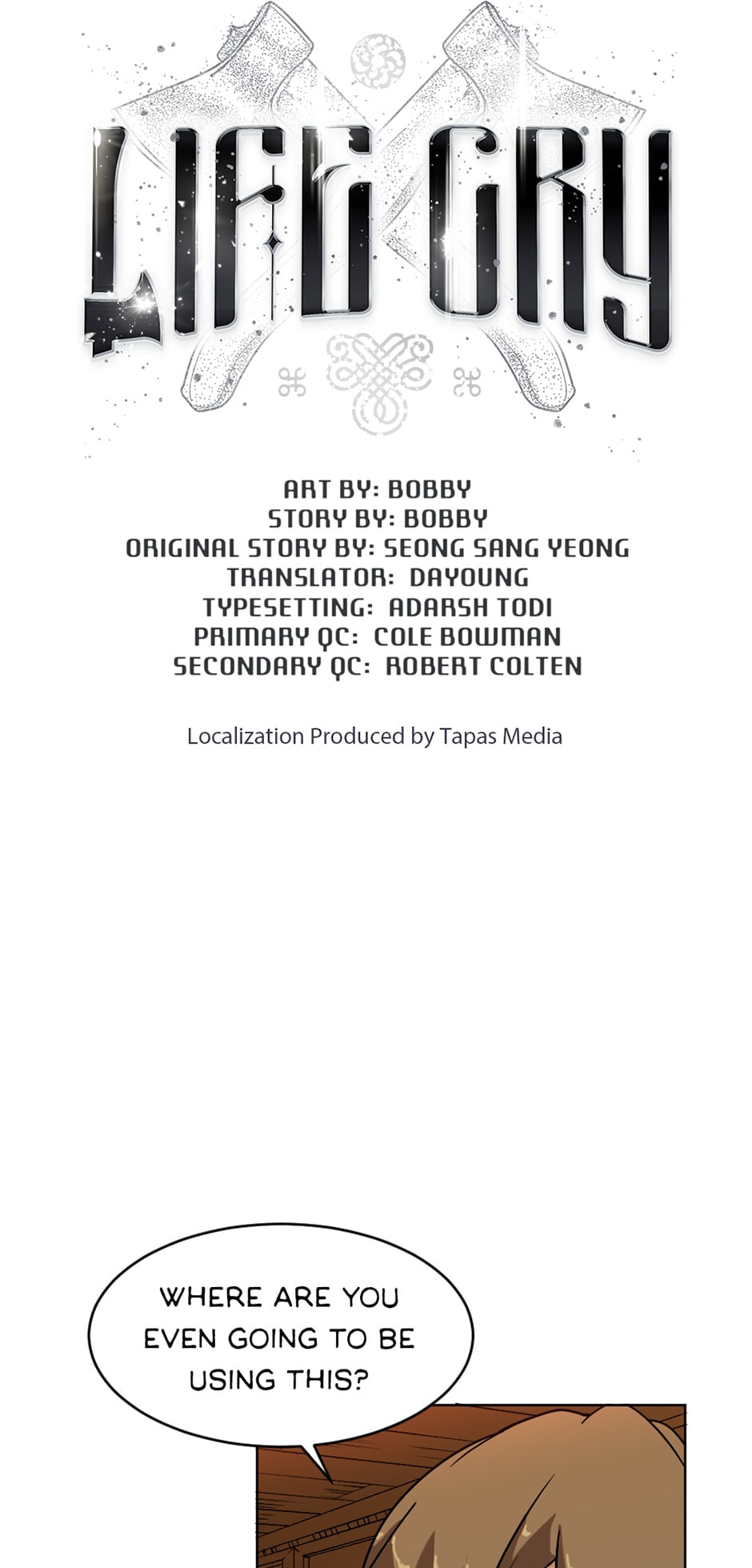 Read Life Cry chapter 7 image 32 on Lezhin