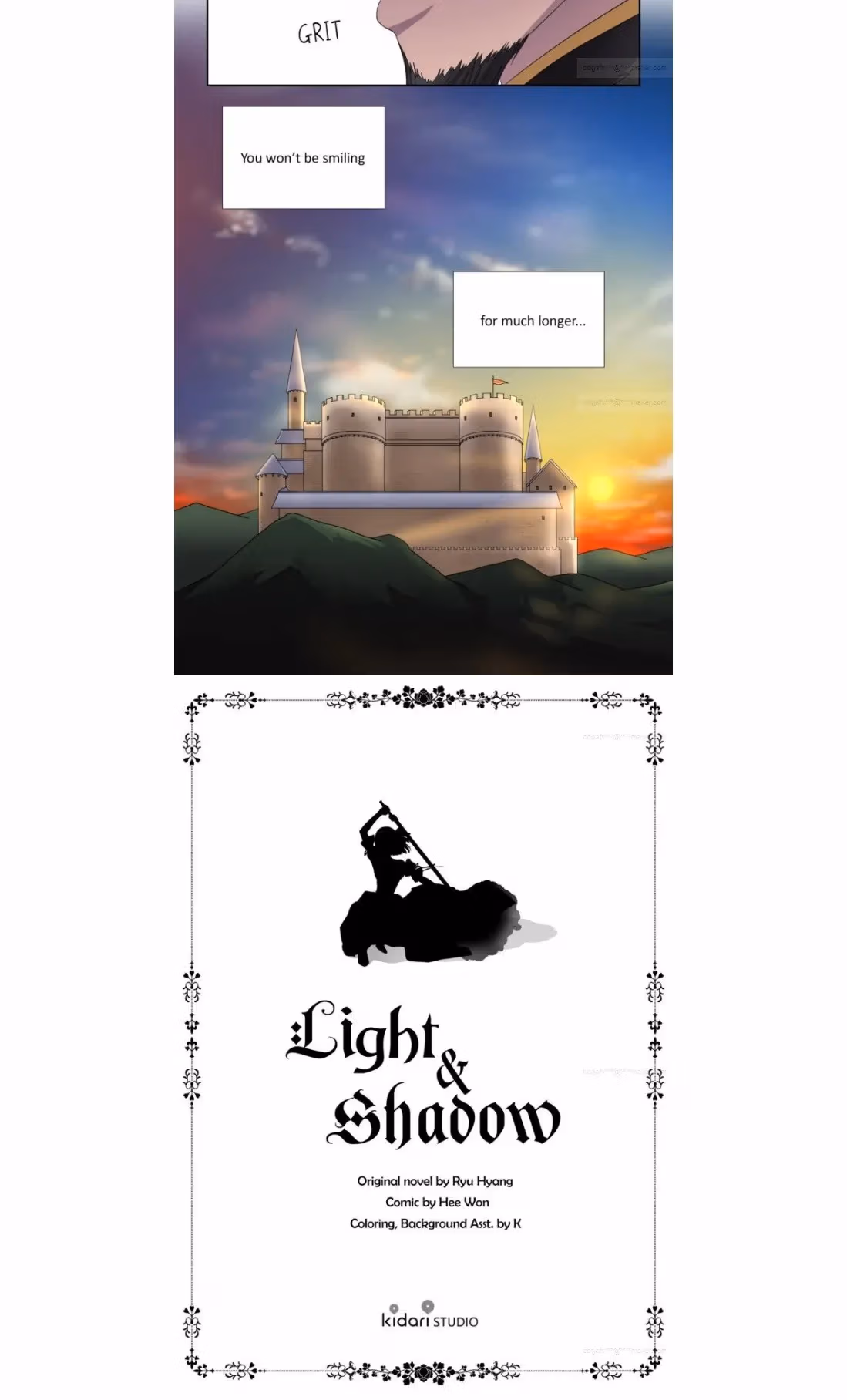 Read Light and Shadow chapter 39 image 1 on Lezhin