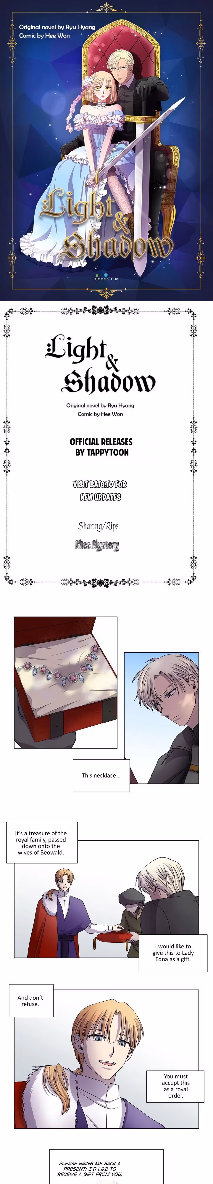 Read Light and Shadow chapter 71 image 1 on Lezhin