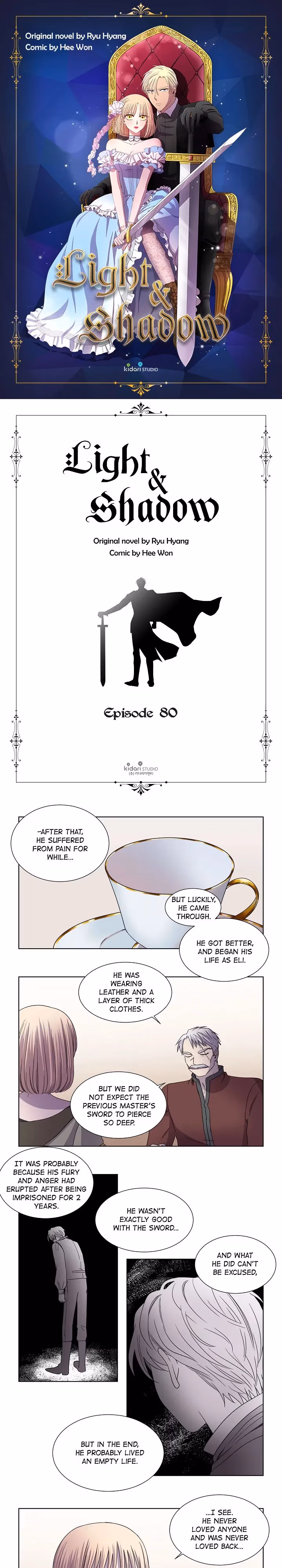 Read Light and Shadow chapter 80 image 1 on Lezhin