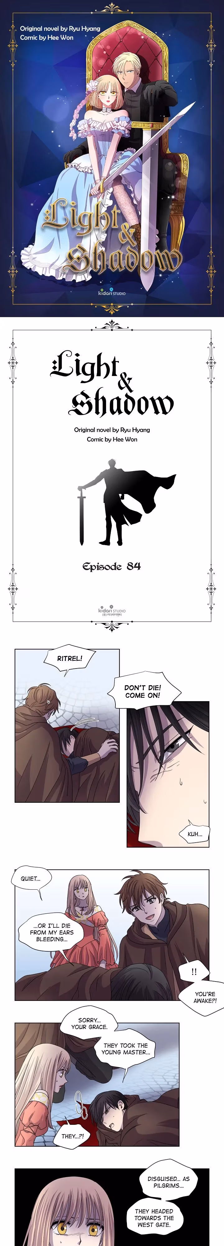 Read Light and Shadow chapter 84 image 1 on Lezhin