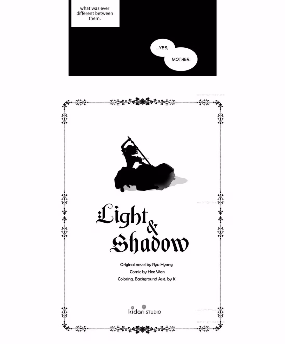 Read Light and Shadow chapter 9 image 1 on Lezhin