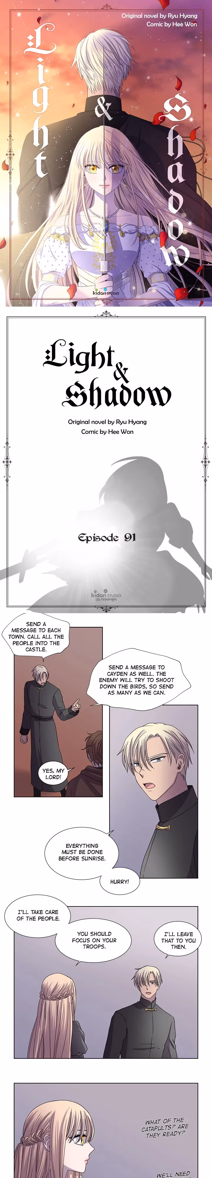 Read Light and Shadow chapter 91 image 1 on Lezhin