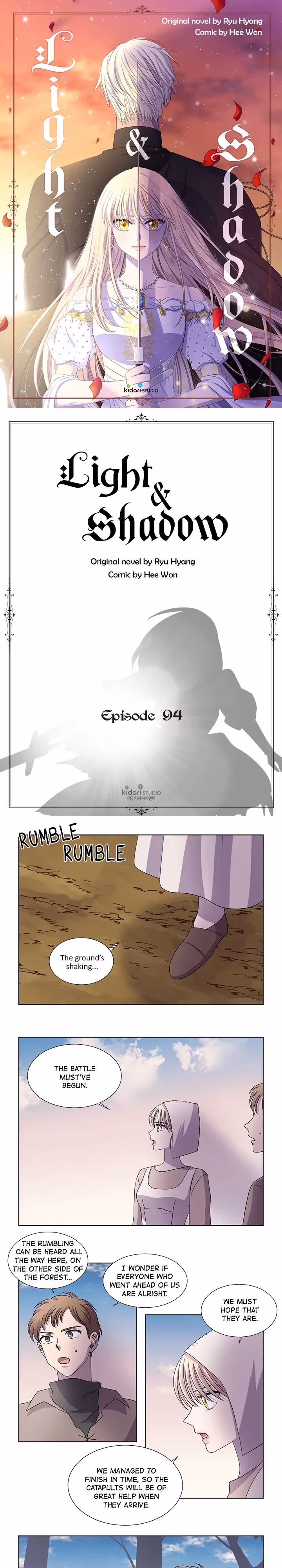 Read Light and Shadow chapter 94 image 1 on Lezhin