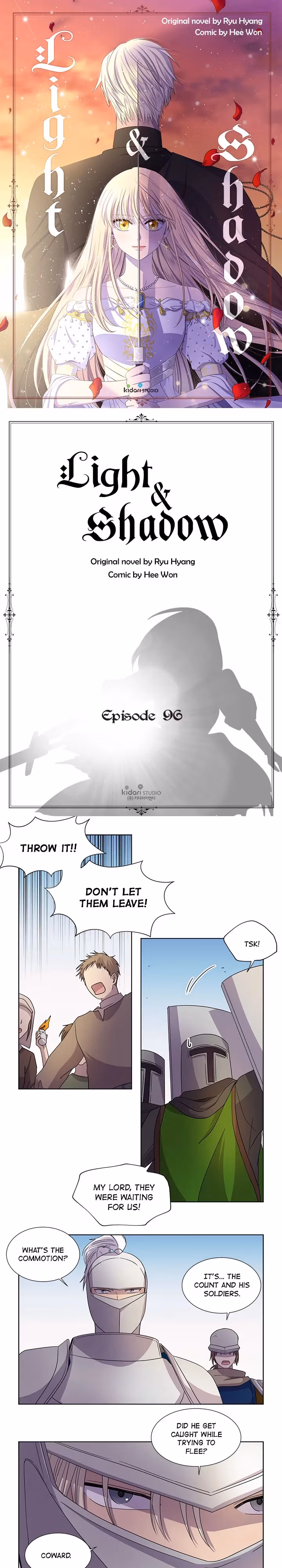 Read Light and Shadow chapter 96 image 1 on Lezhin