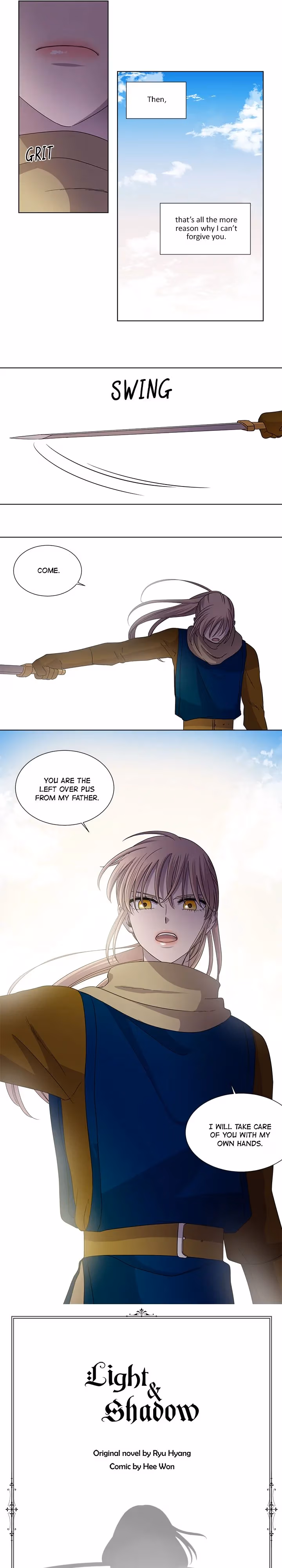 Read Light and Shadow chapter 96 image 8 on Lezhin