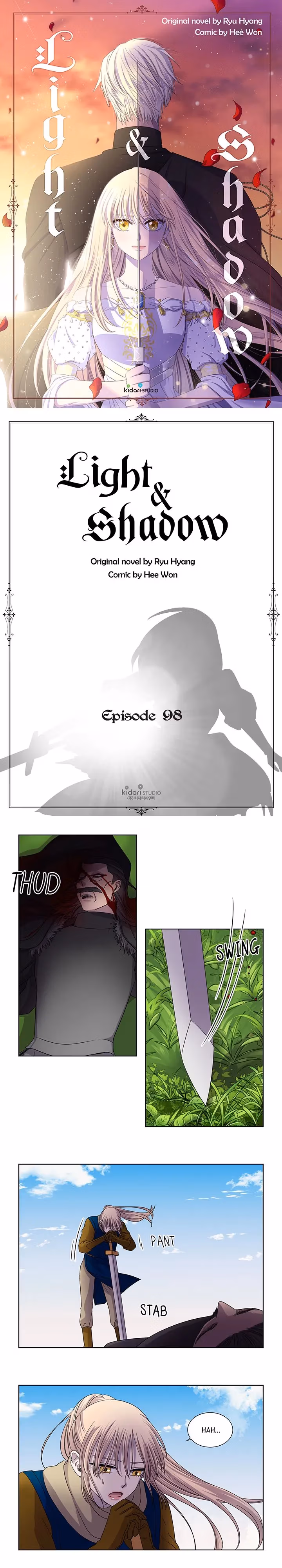 Read Light and Shadow chapter 98 image 1 on Lezhin