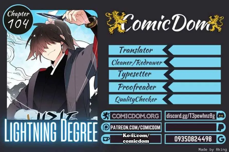 Read Lightning Degree chapter 104 image 0 on Lezhin