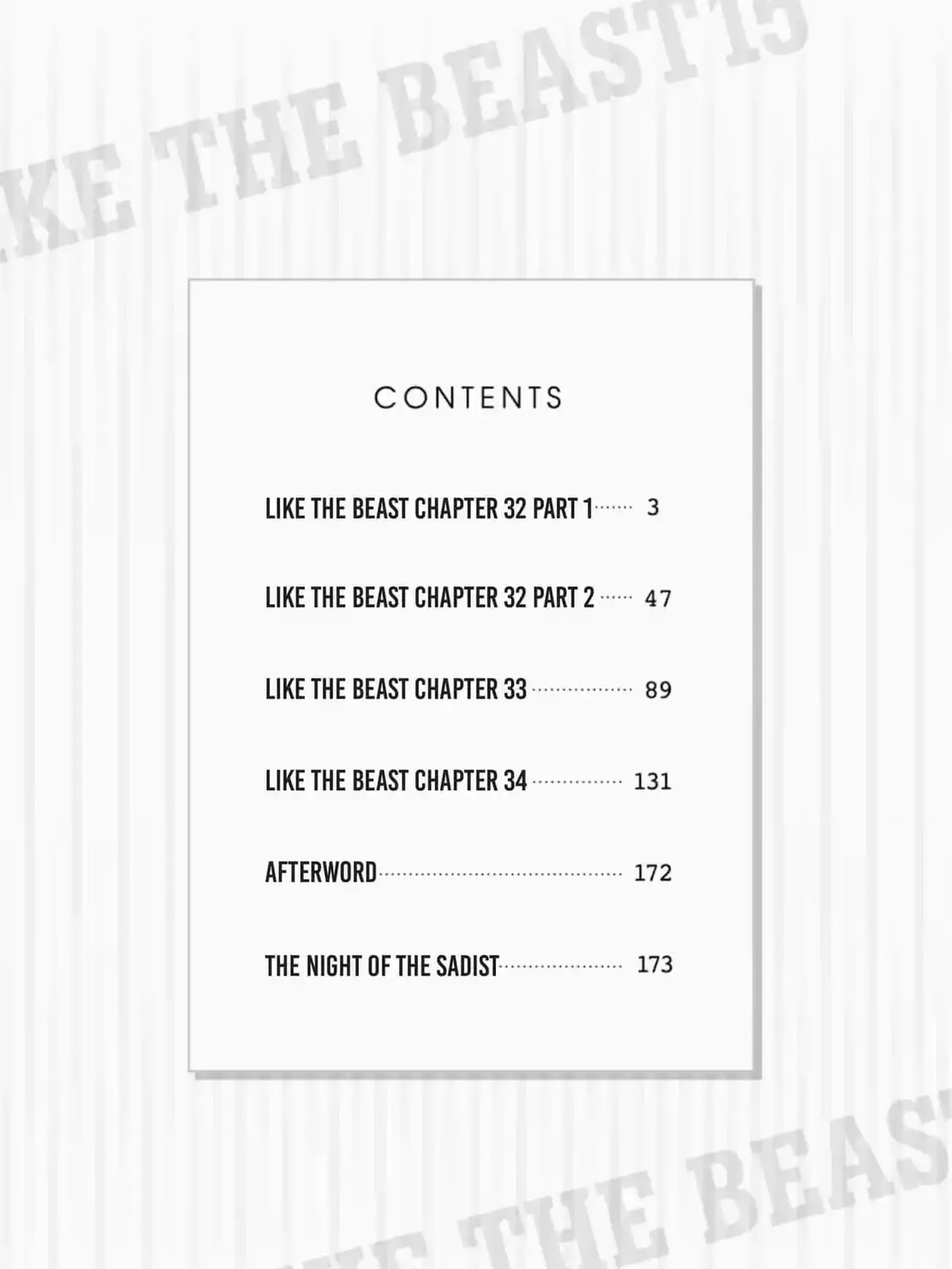 Read Like The Beast chapter 32 image 7 on Lezhin
