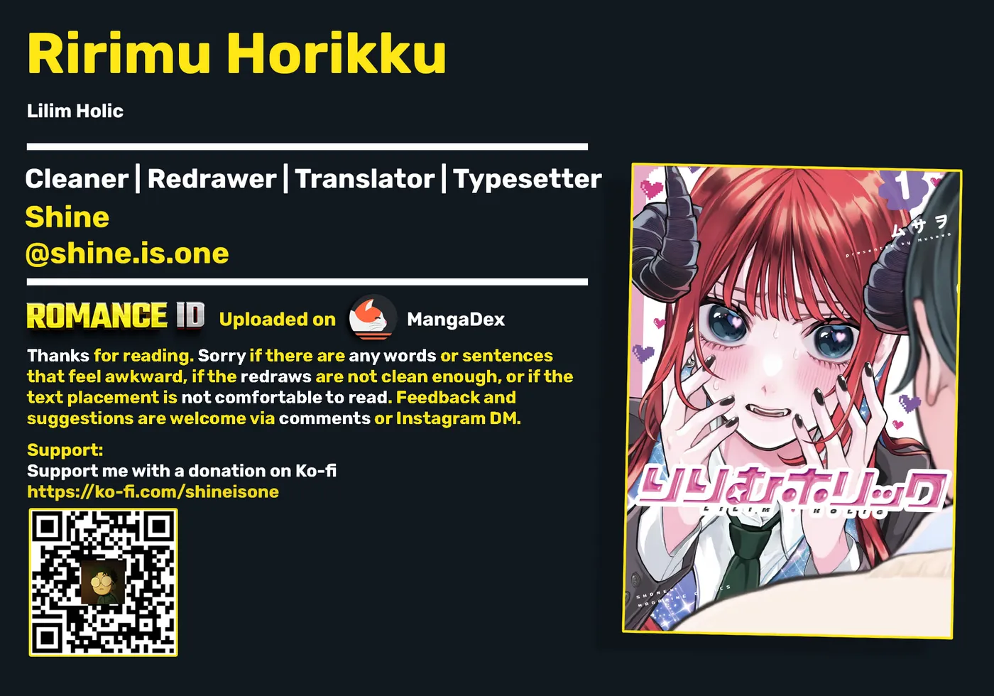 Read Lilim Holic chapter 13 image 13 on Lezhin