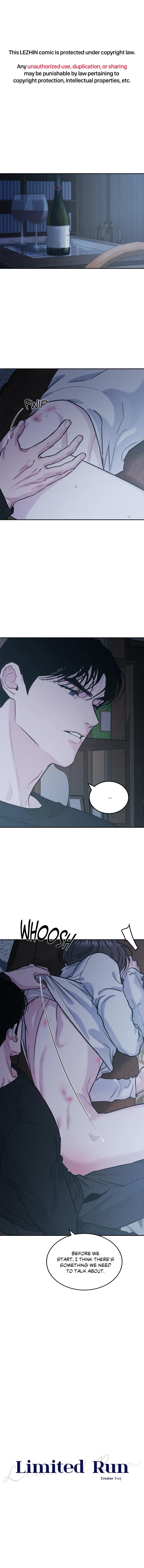 Read Limited Run chapter 28.1 image 0 on Lezhin