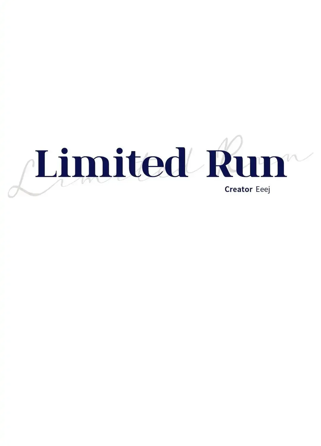 Read Limited Run chapter 33 image 10 on Lezhin