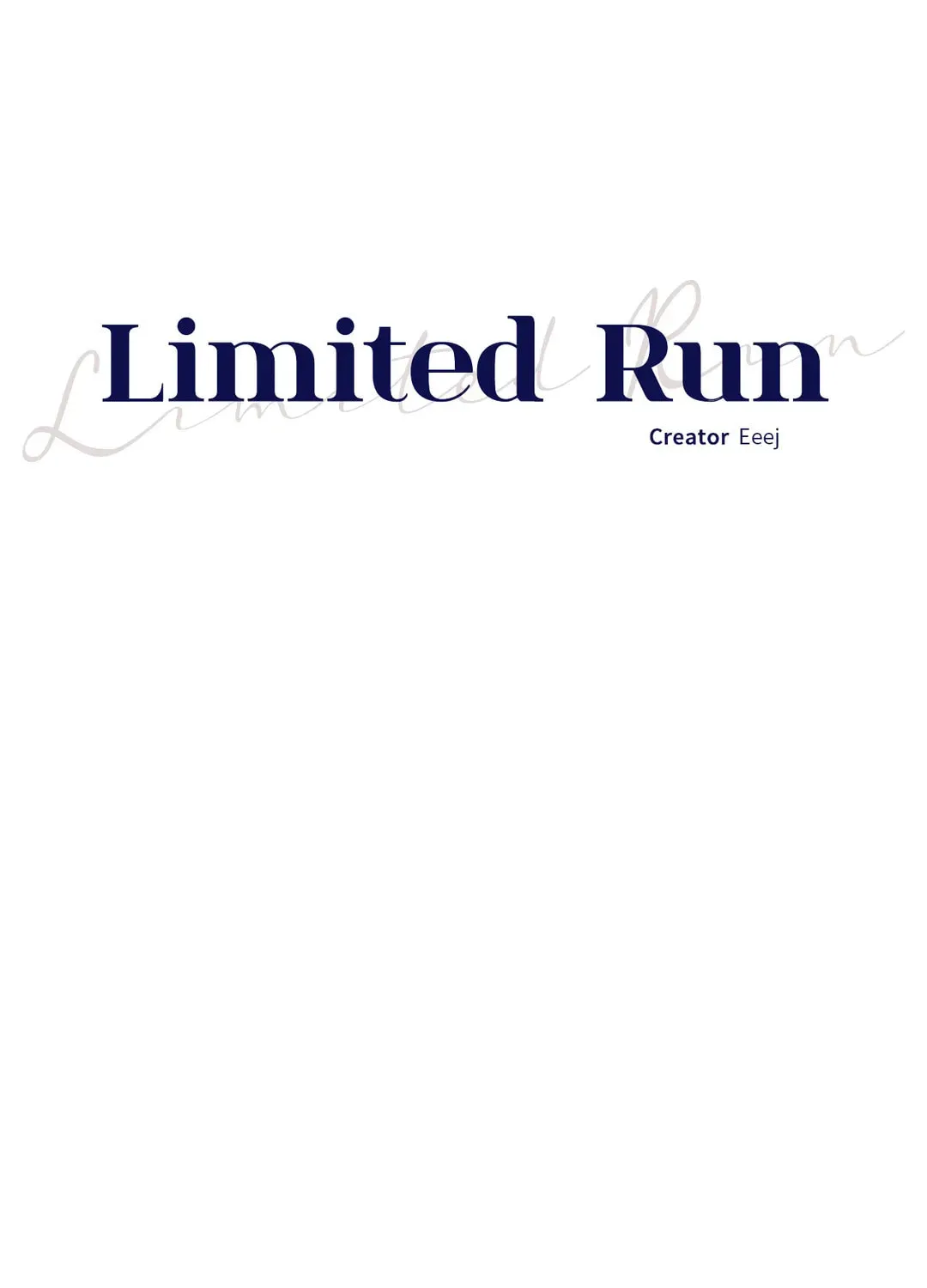 Read Limited Run chapter 58 image 40 on Lezhin