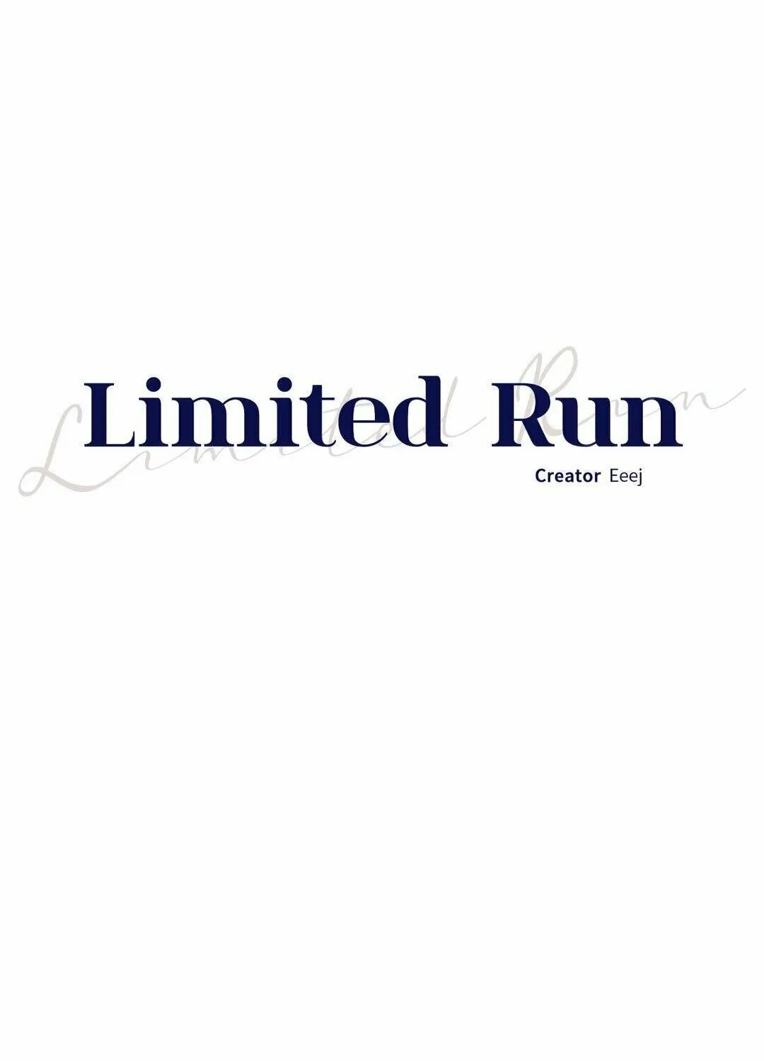 Read Limited Run chapter 86 image 31 on Lezhin
