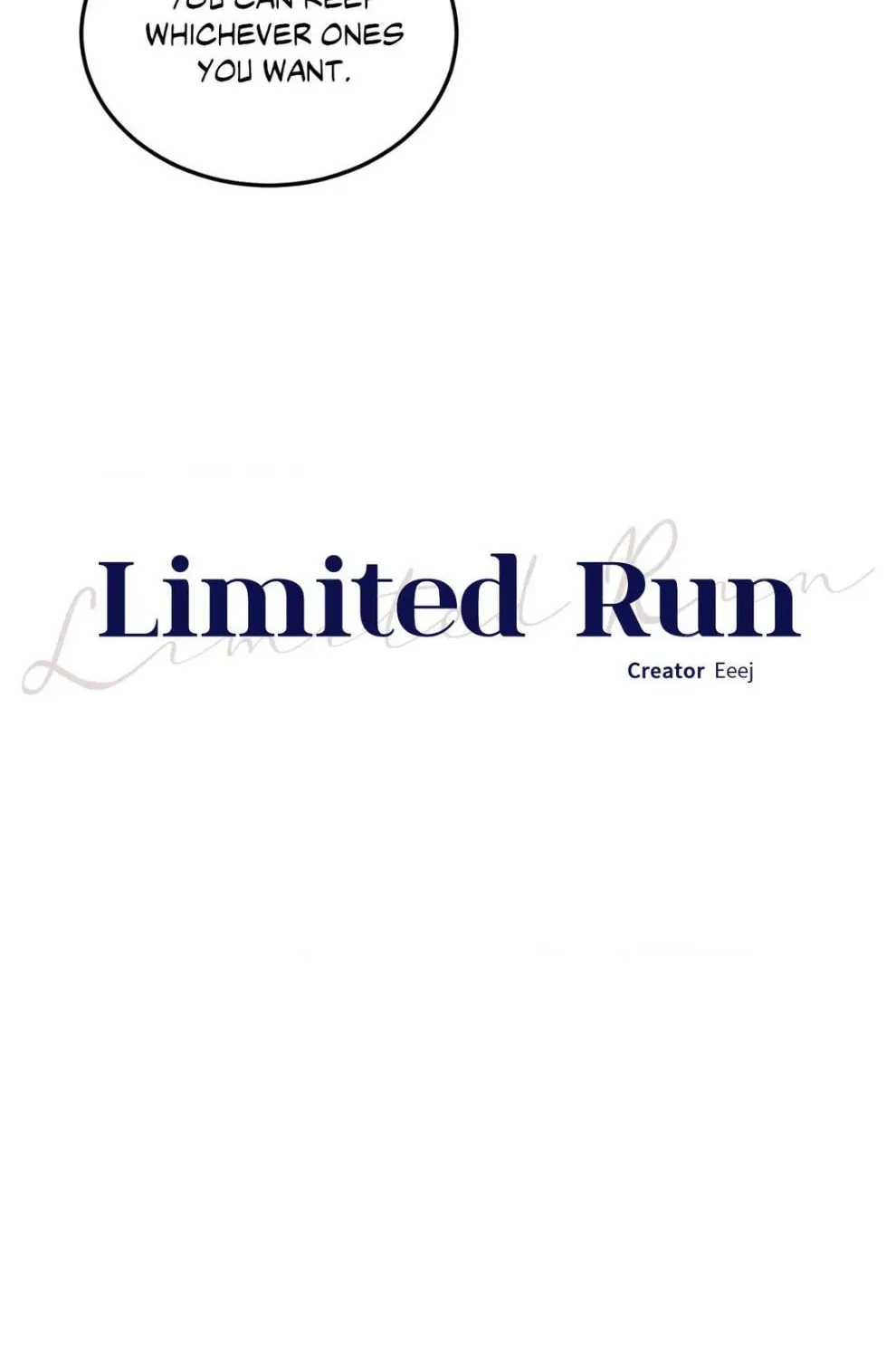Read Limited Run chapter 94 image 12 on Lezhin