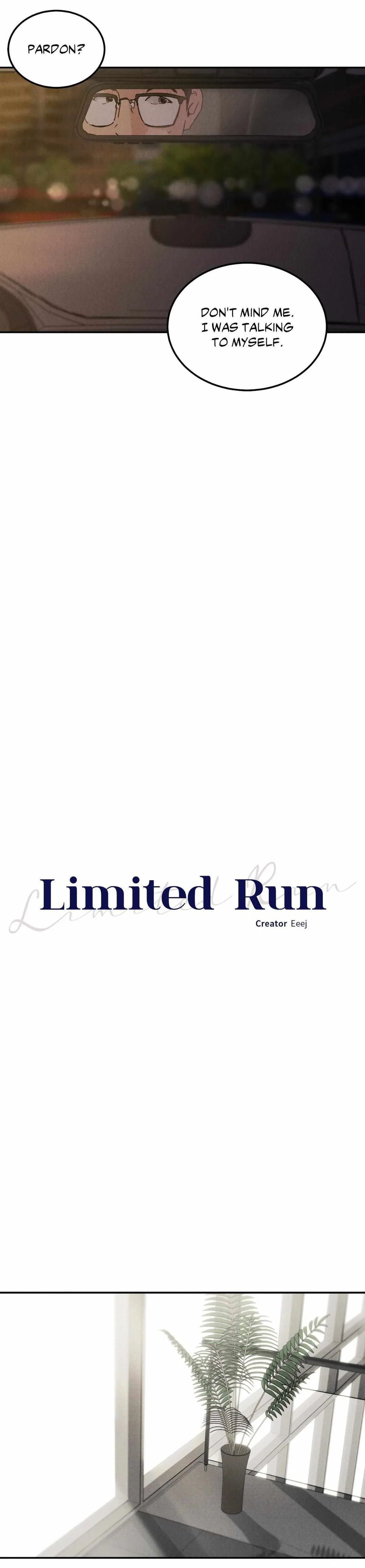 Read Limited Run chapter 95 image 3 on Lezhin