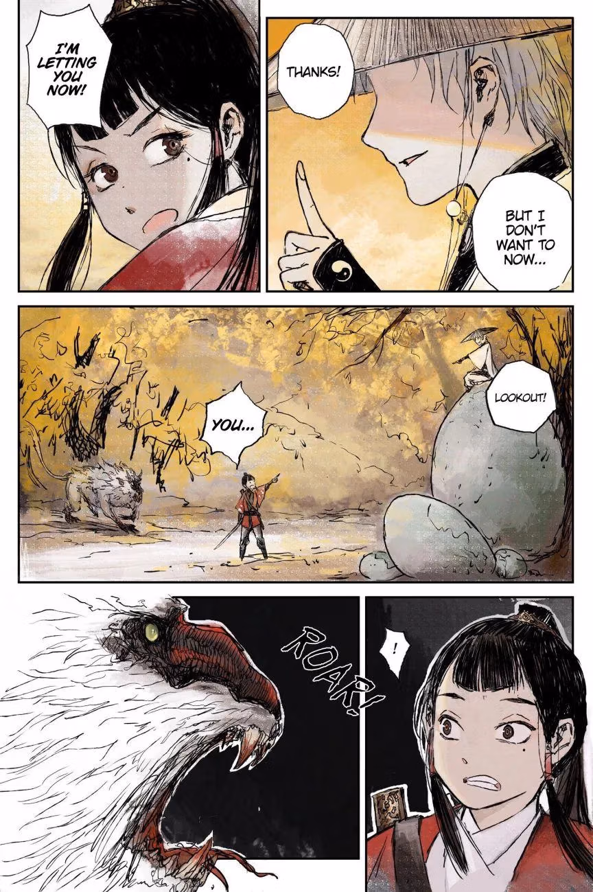 Read Ling Xu You Ji chapter 0.2 image 8 on Lezhin