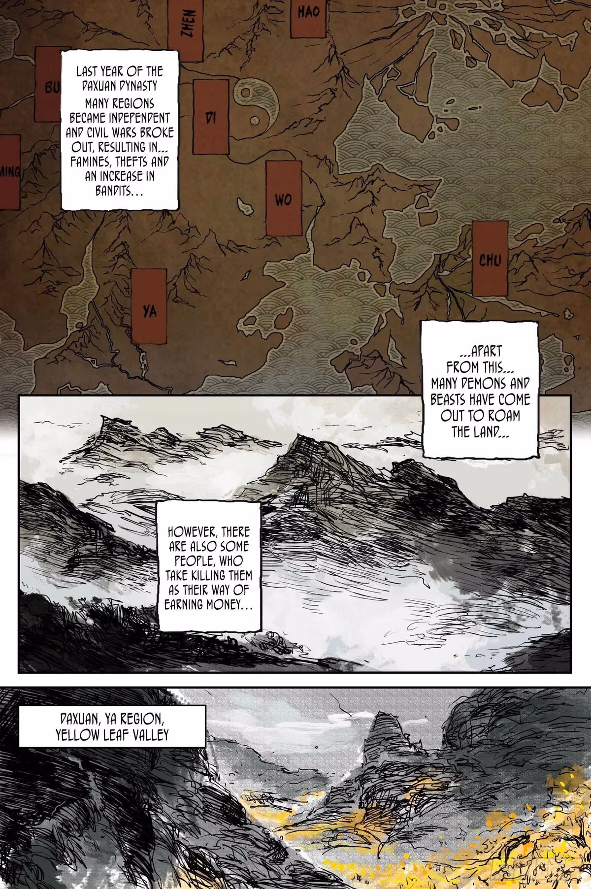 Read Ling Xu You Ji chapter 1 image 2 on Lezhin