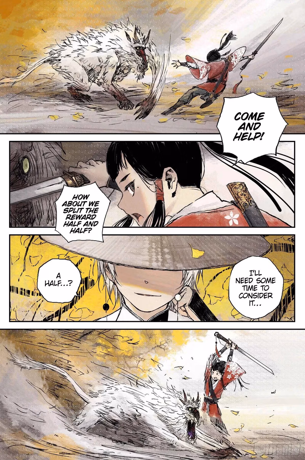 Read Ling Xu You Ji chapter 1 image 9 on Lezhin