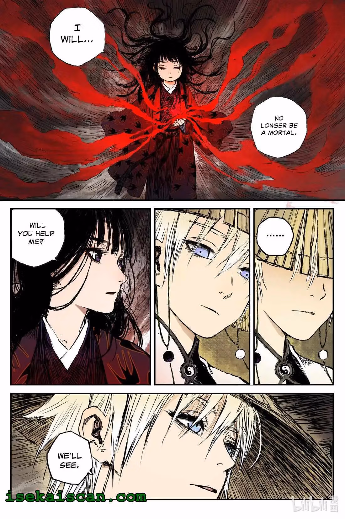 Read Ling Xu You Ji chapter 30 image 7 on Lezhin