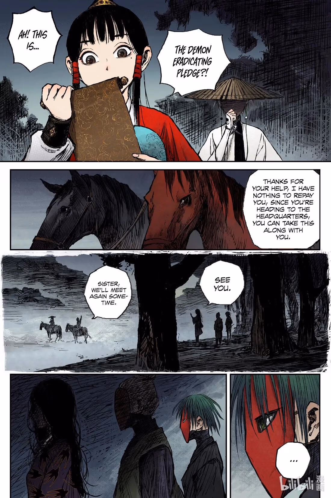 Read Ling Xu You Ji chapter 32 image 3 on Lezhin