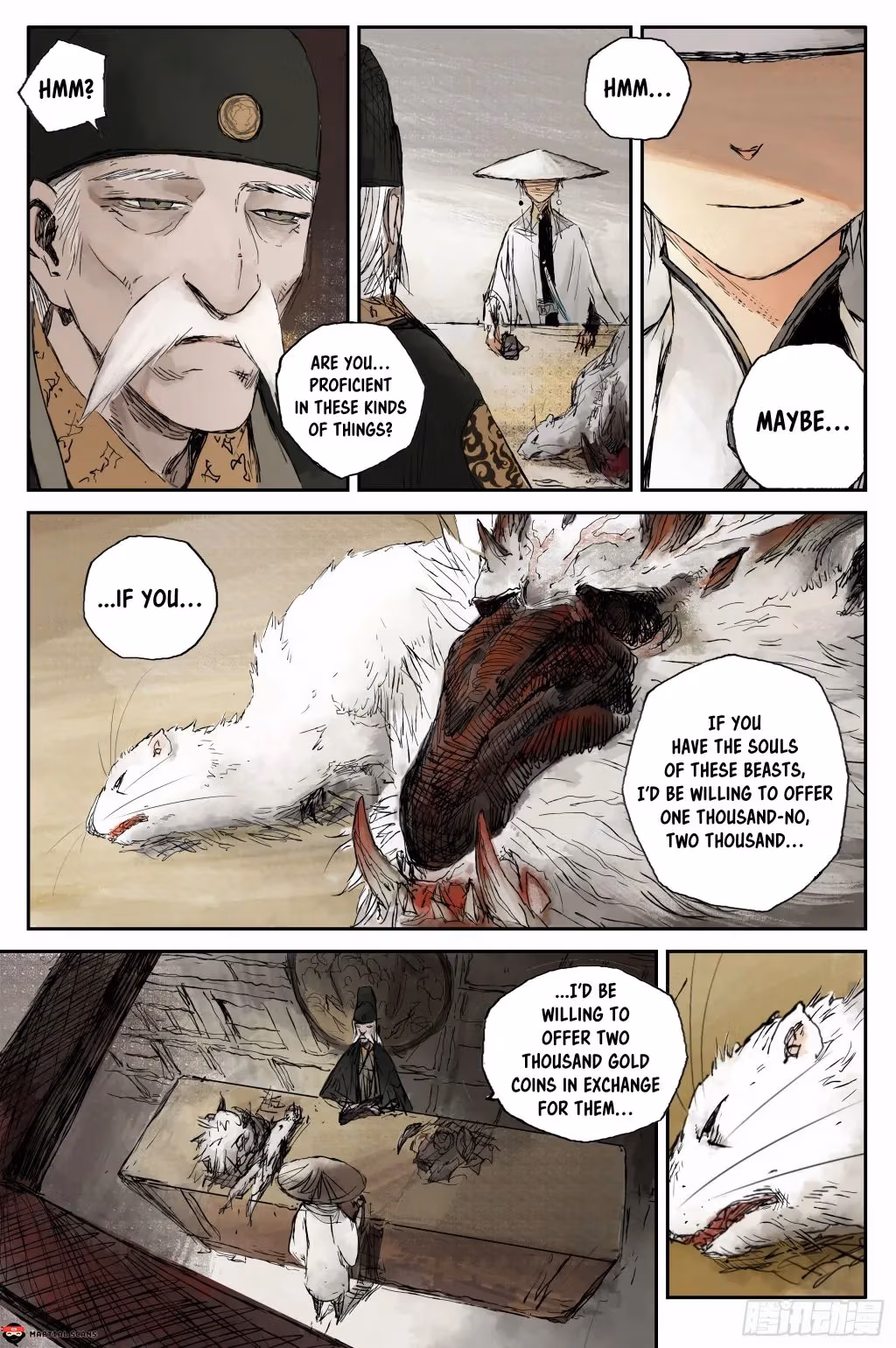 Read Ling Xu You Ji chapter 5 image 4 on Lezhin