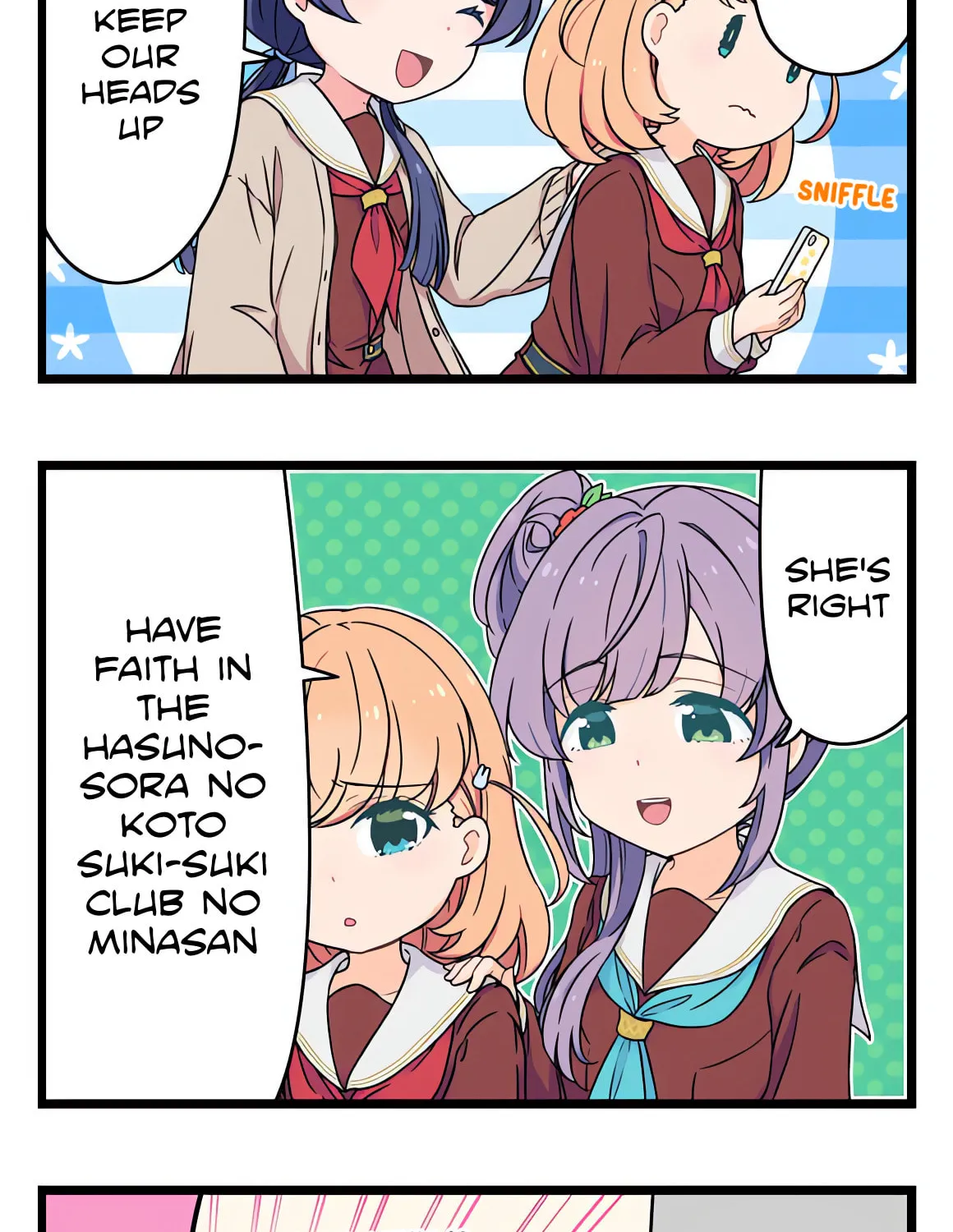 Read Link! Life! Love Live! (Colored) chapter 61 image 1 on Lezhin