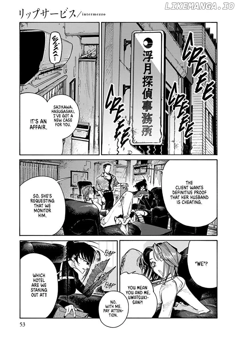 Read Lip Service chapter 1.2 image 0 on Lezhin