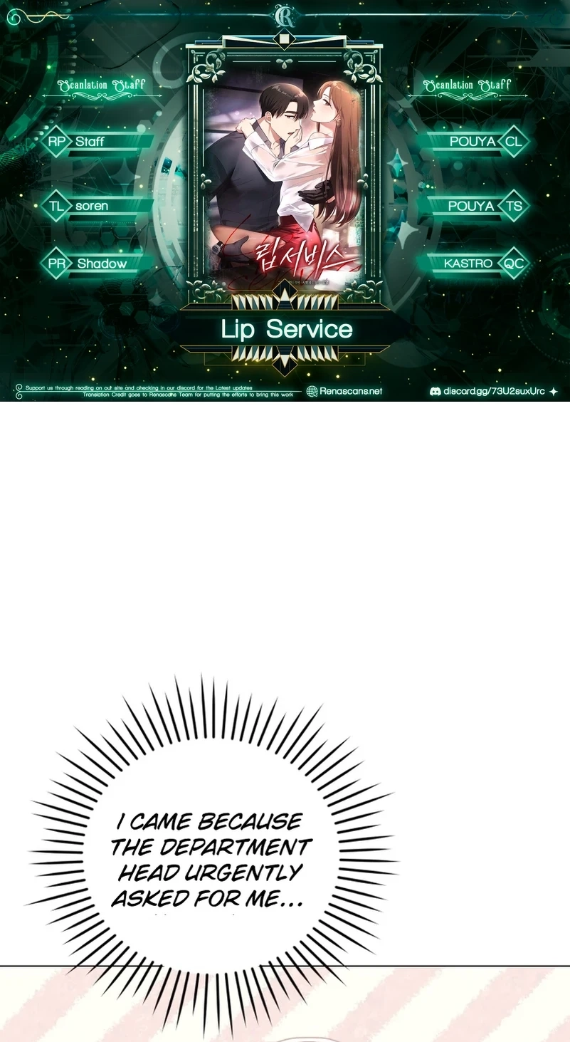 Read Lip Service chapter 14 image 0 on Lezhin