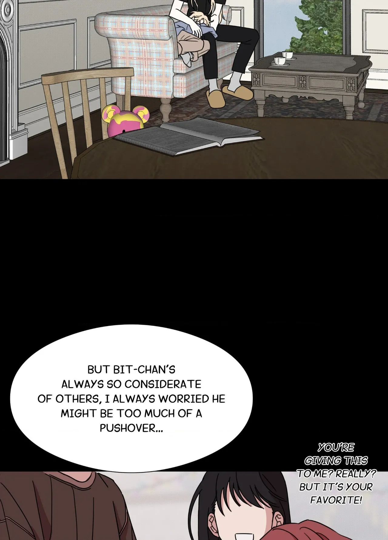 Read Little Bit Psycho chapter 35 image 58 on Lezhin