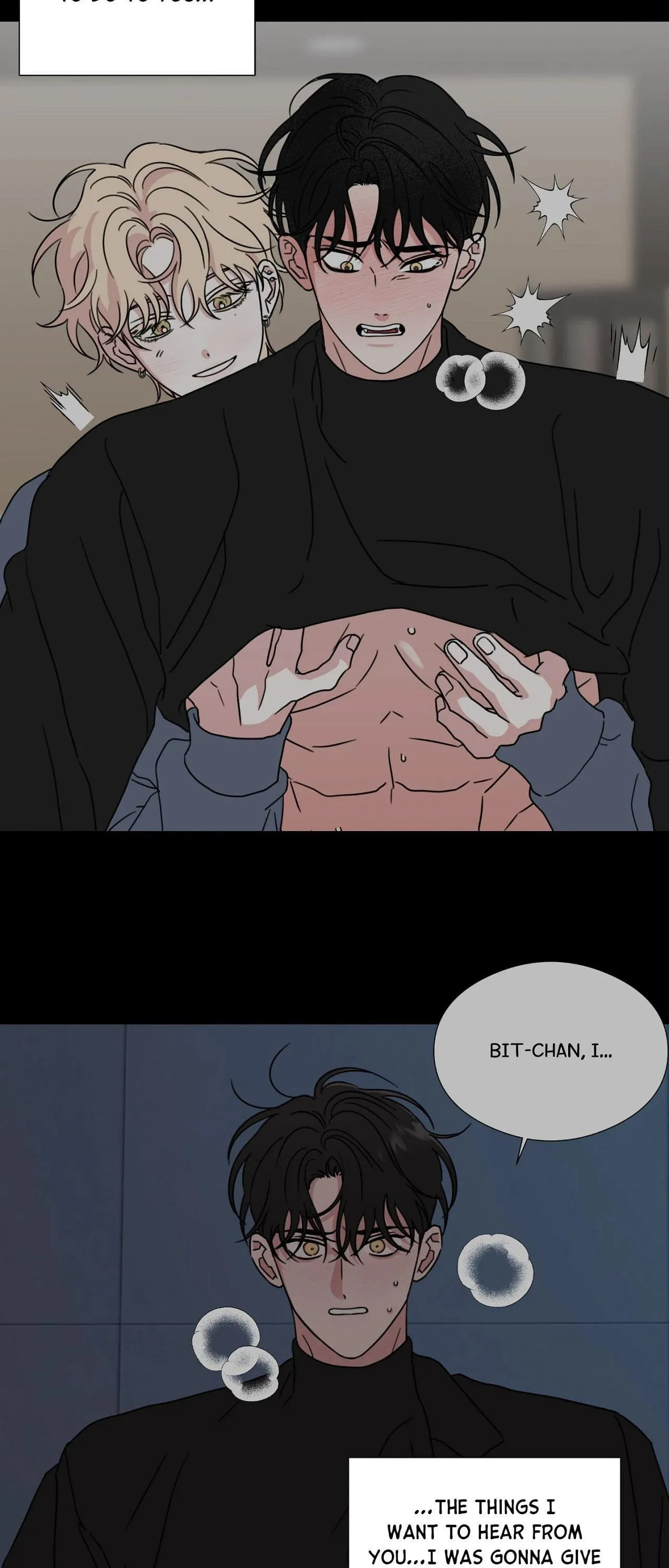 Read Little Bit Psycho chapter 38 image 37 on Lezhin