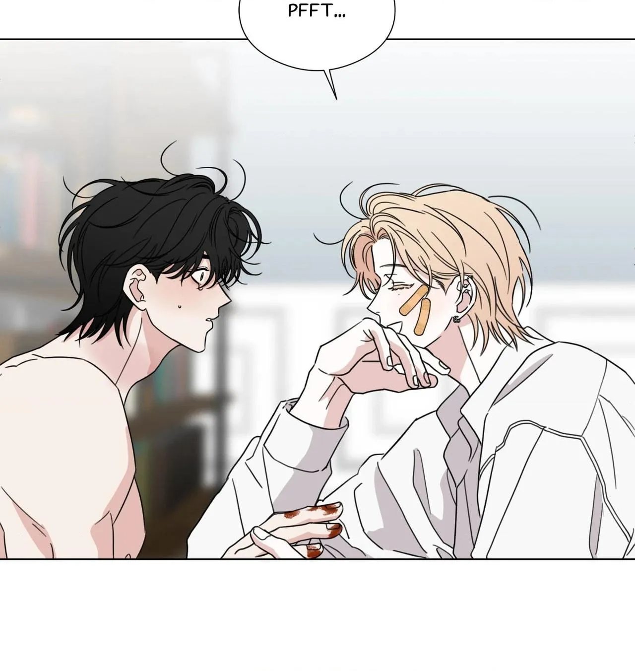 Read Little Bit Psycho chapter 39 image 25 on Lezhin