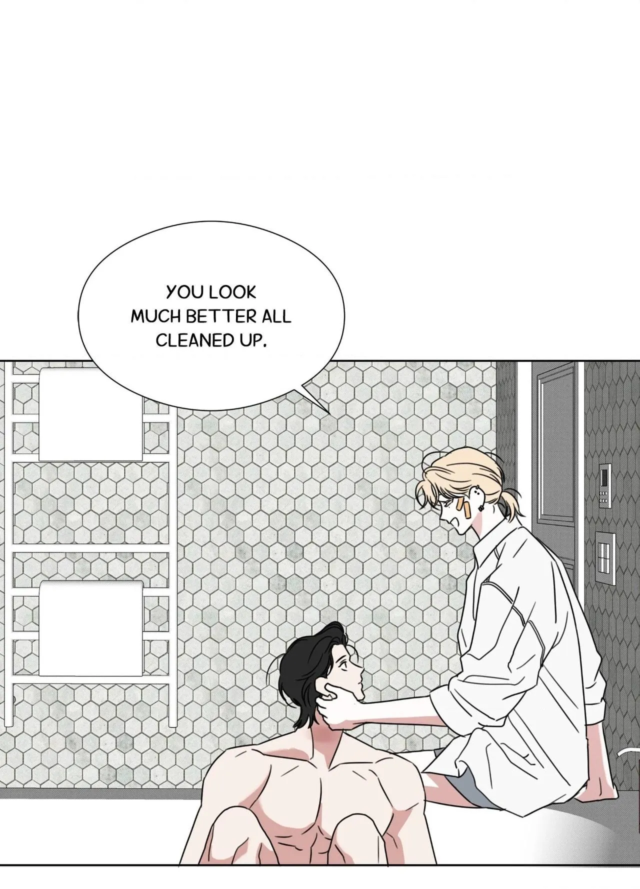 Read Little Bit Psycho chapter 39 image 37 on Lezhin